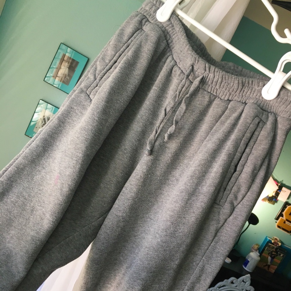 Brandy Melville John galt grey sweatpants